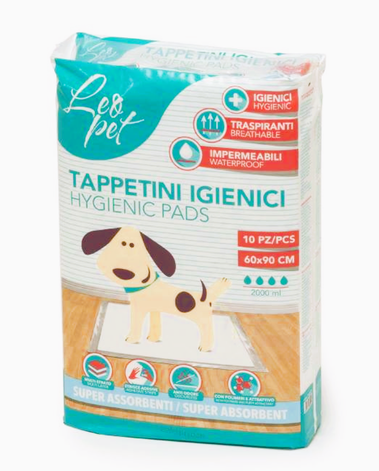 Tapis Absorbant Avec Bandes Adhésives 60*90 10 Pcs