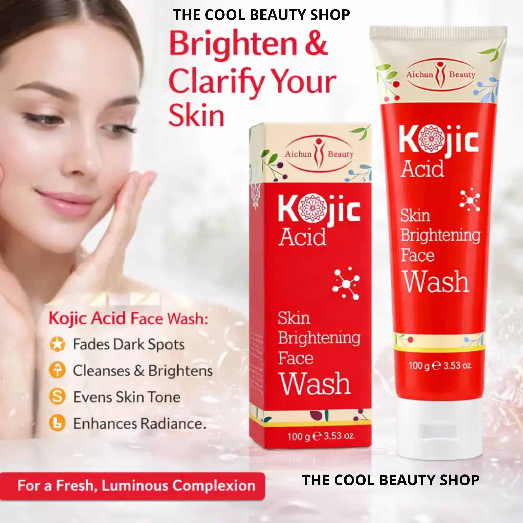 Nettoyant Éclaircissant Pour Le Visage | Anti-taches & Teint Lumineux thumbnail 2