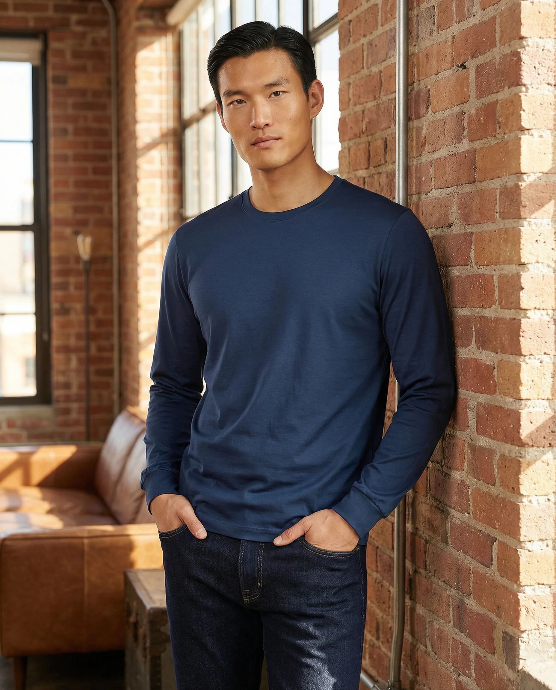 Puglia Sweater – 100% Scottish Cotton thumbnail 4