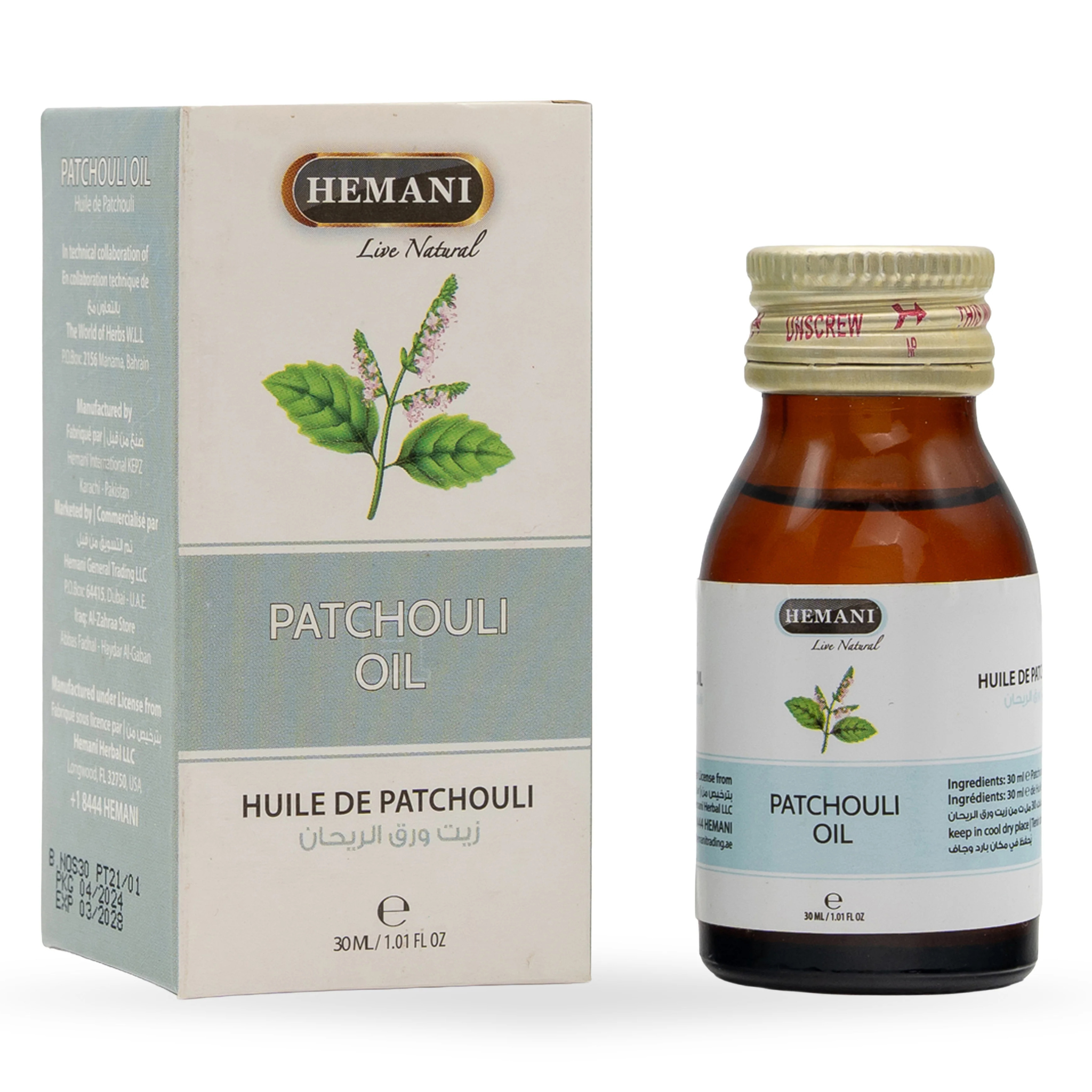 Huile De Fleur De Patchouli Bio Et Naturel
