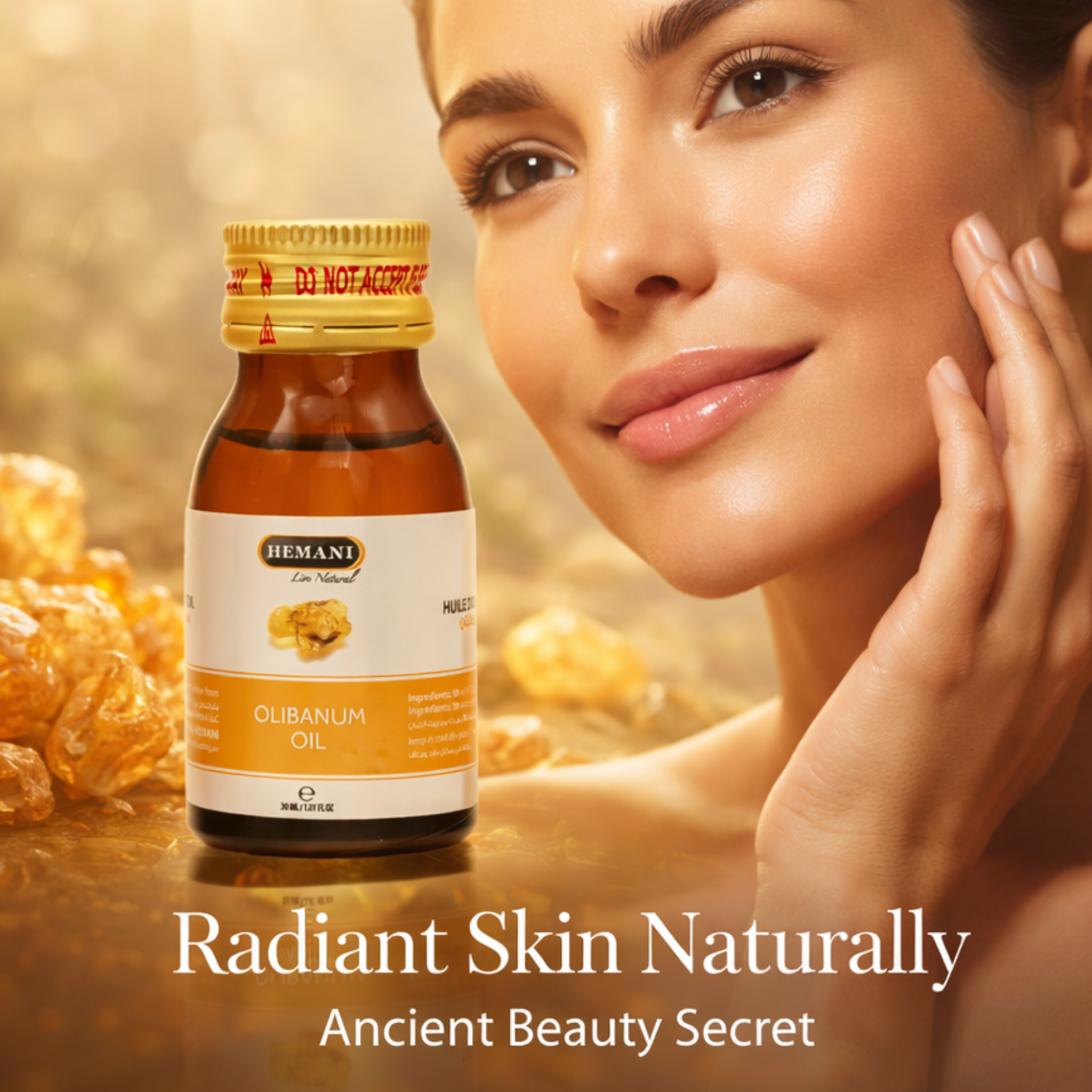 Huile D’oliban (encens) – 100% Naturelle | Soin Peau, Anti-âge & Bien-être