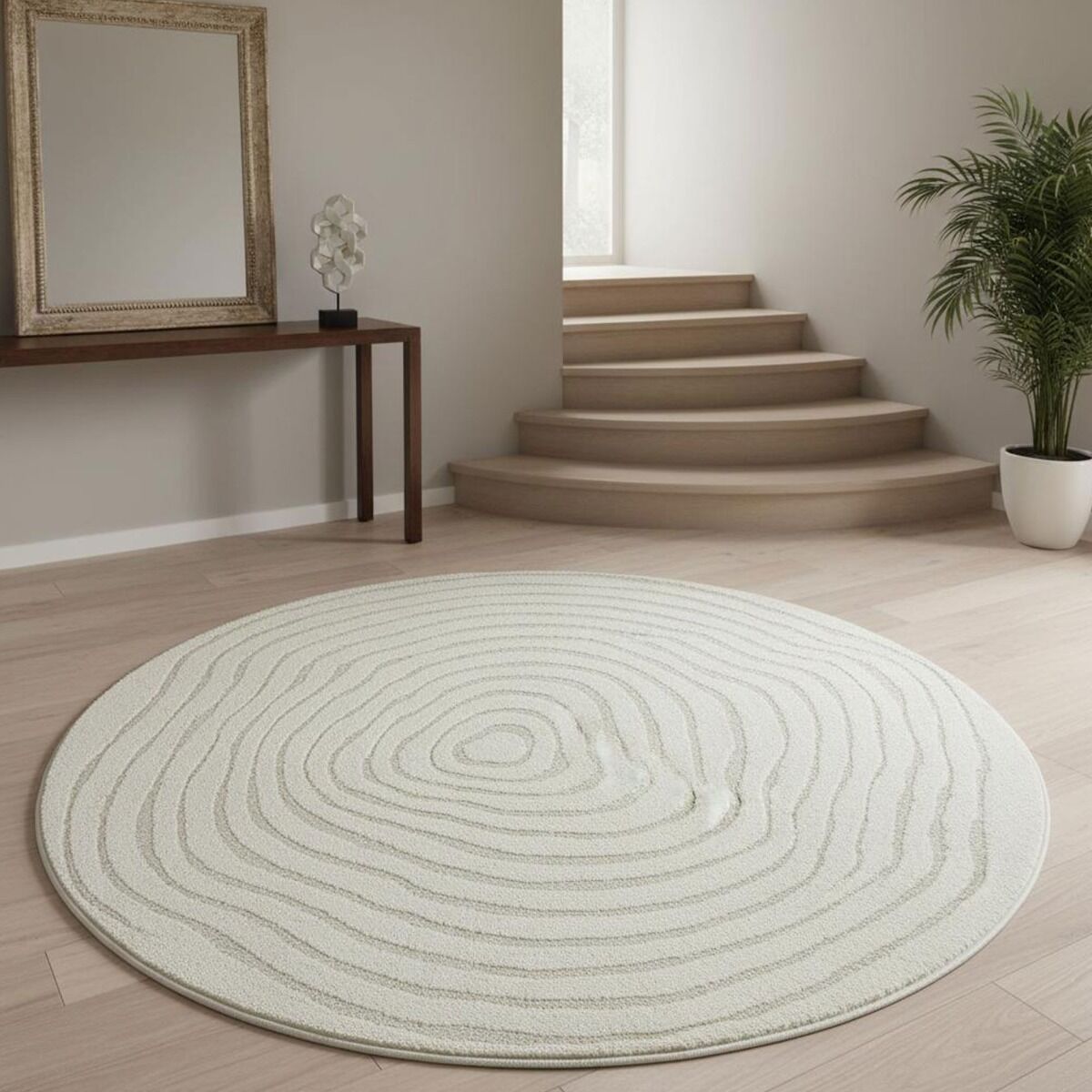 Tapis Rond Moderne Spiratri thumbnail 1