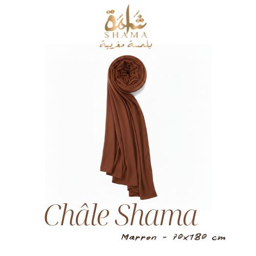 Châle Uni Modale - Hijab Lumière Naturelle