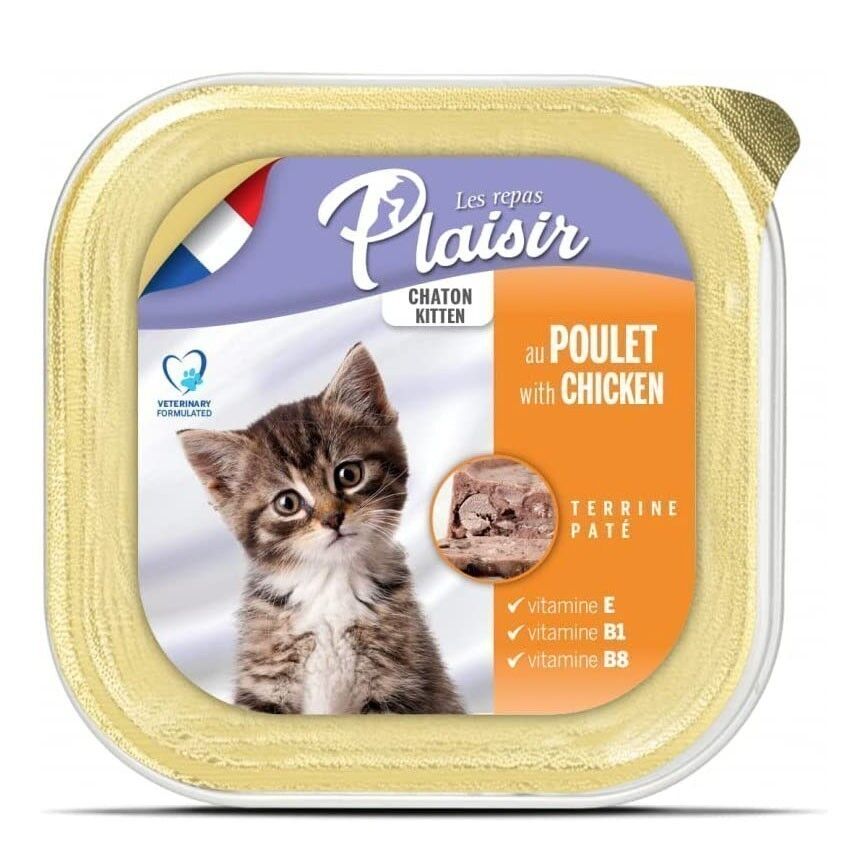 Pâté Chaton Au Poulet 100 G