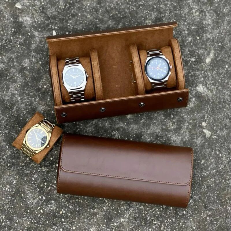 Étui À Montre En Cuir