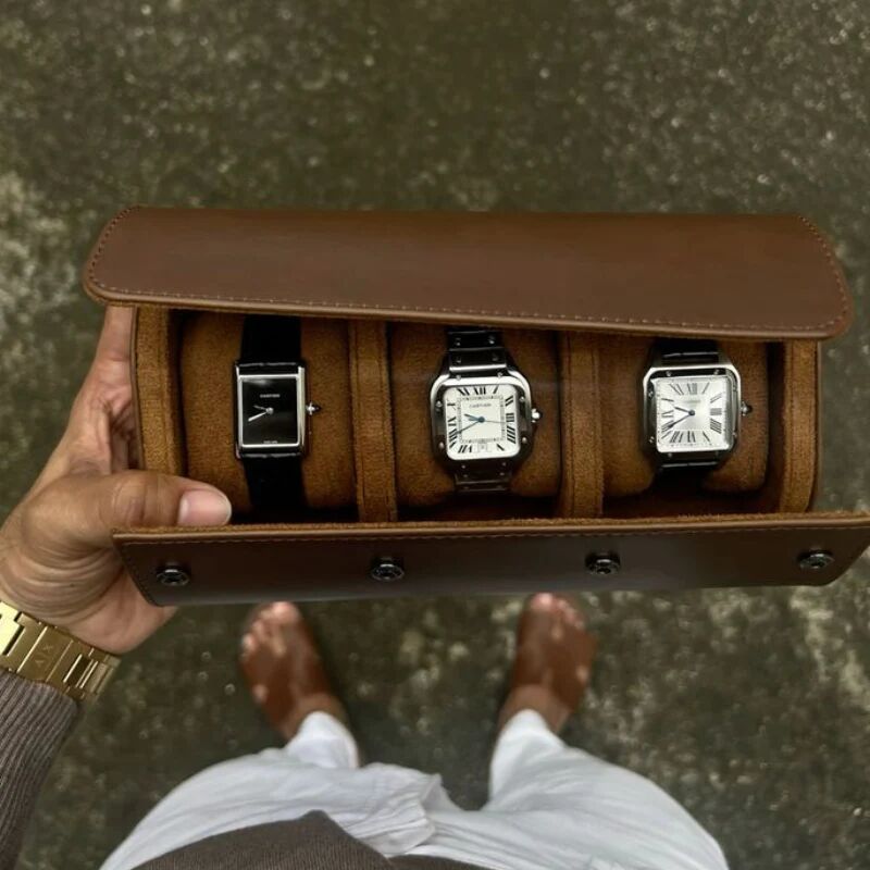 Étui À Montre En Cuir