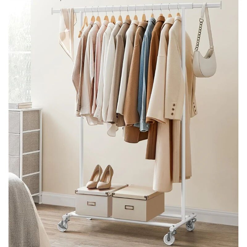 Porte-manteau À Roulettes Extensible