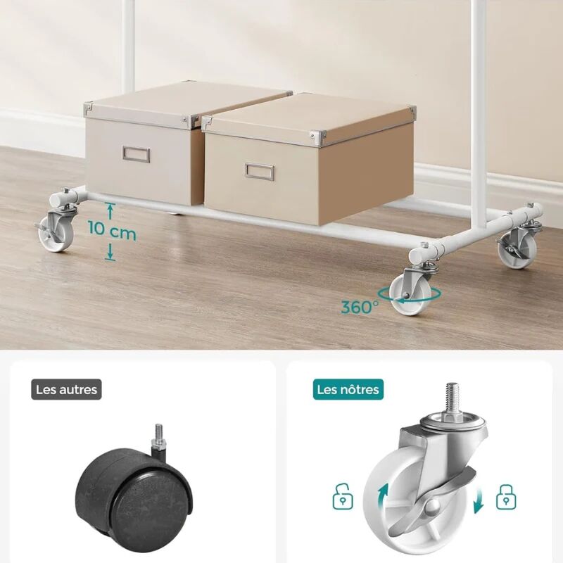 Porte-manteau À Roulettes Extensible thumbnail 3