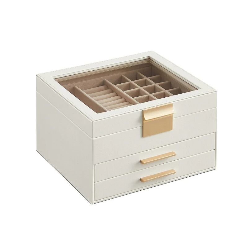 Boîtes À Bijoux Blanc Cassé