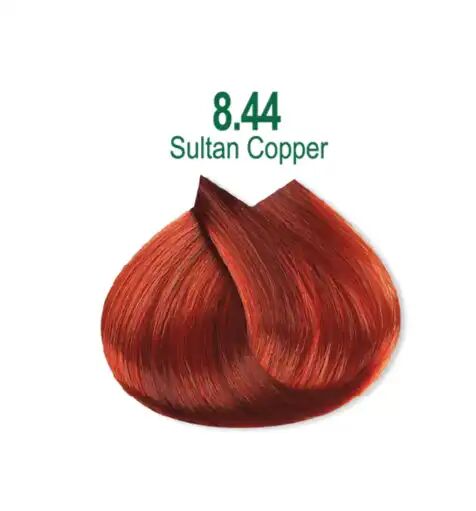 Naturalis Hair Color Cream Set-8.44 Sultan Copper Vegan 60 Ml + 60 Ml