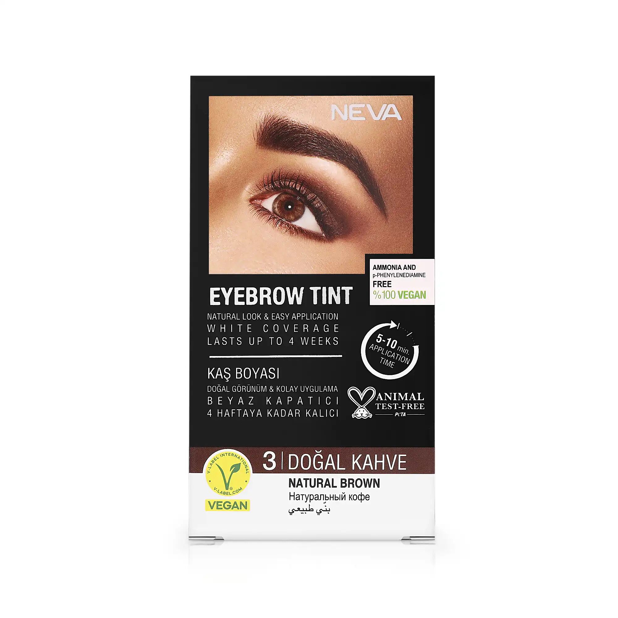 Eyebrow Tint Natural Brown 3
