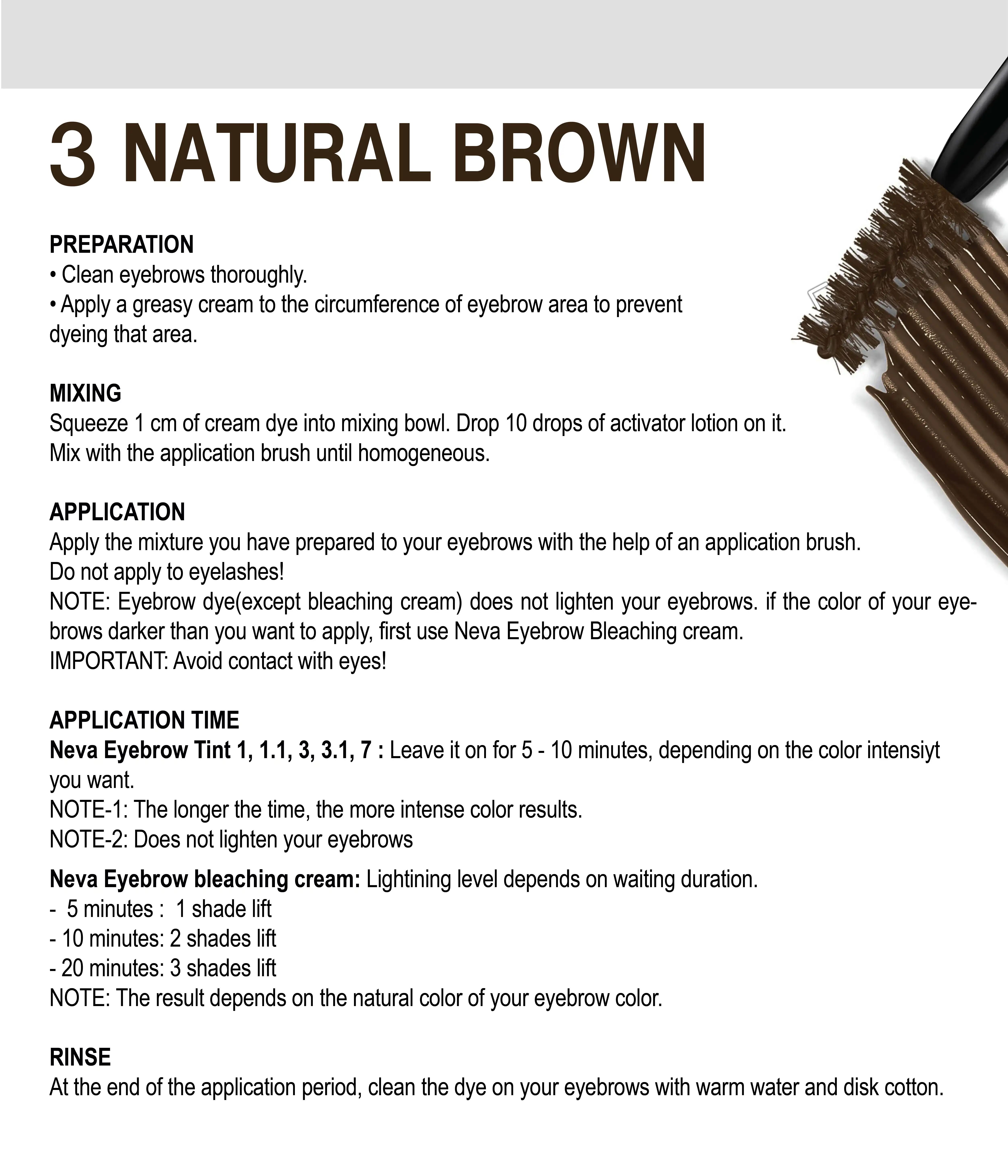 Eyebrow Tint Natural Brown 3 thumbnail 4