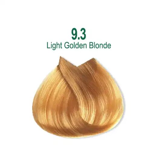 Naturalis Hair Color Cream Set-9.3 Light Golden Blonde Vegan 60 Ml + 60 Ml