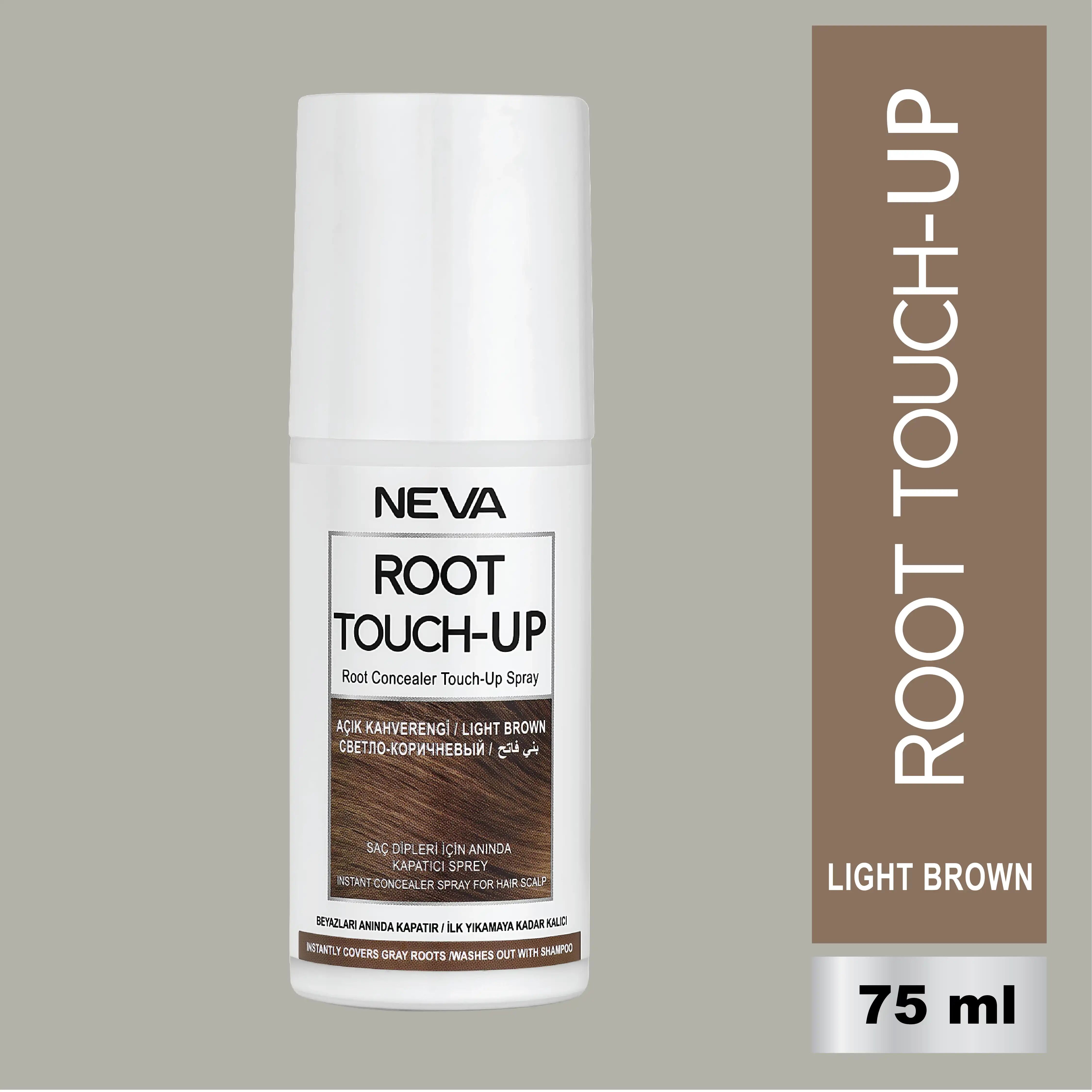 Root Touch Up- Light Brown Hair Color Spray