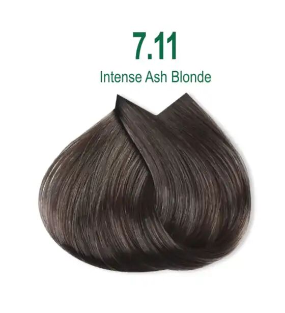 Naturalis Hair Color Cream Set-7.11 Intense Ash Blonde Vegan 60 Ml + 60 Ml