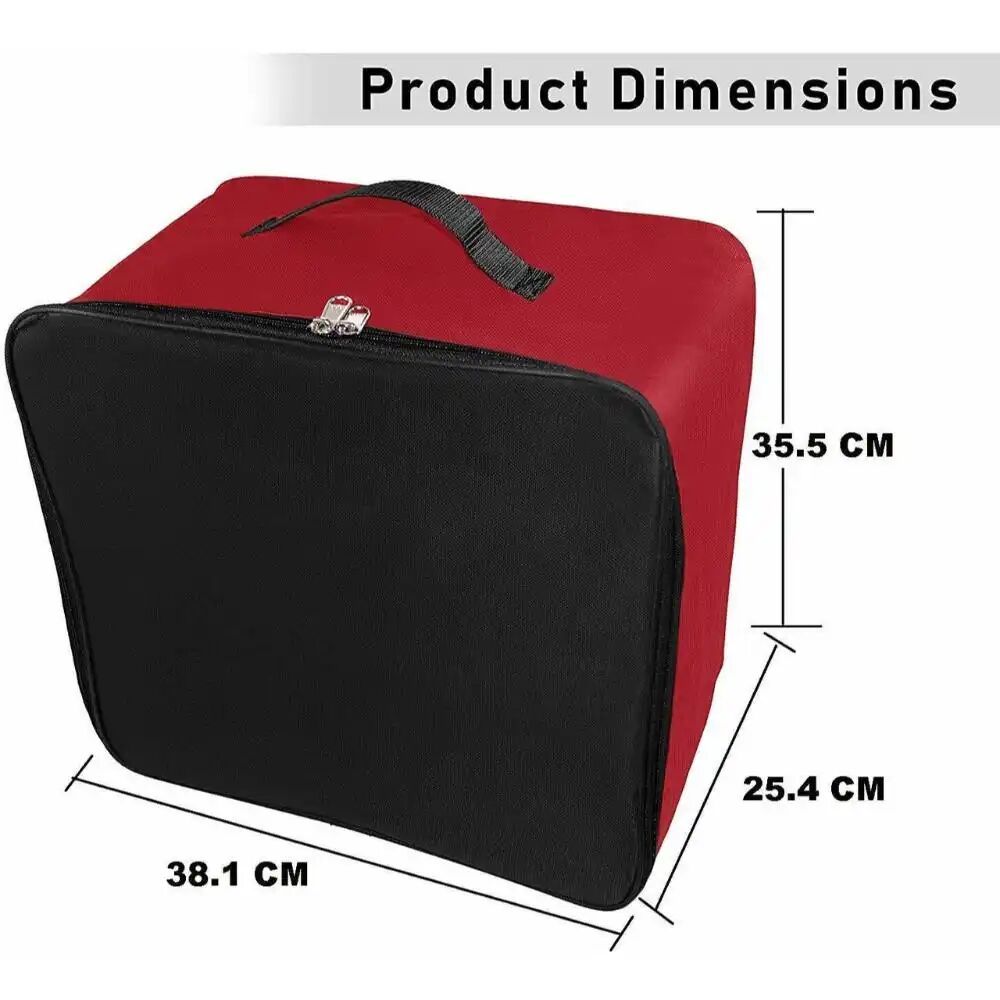 Lot De 2 Grands Sacs De Rangement Robustes Pliables thumbnail 3