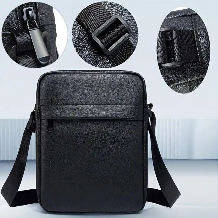 Sac À Bandoulière - Cuir Synthétique - Multifonctionnel