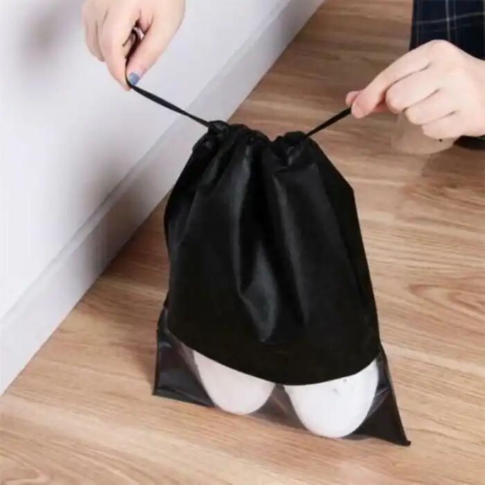 Sac À Chaussure Pouchet S 12 Pièces Imperméable Anti-poussière Fenêtre Transparente