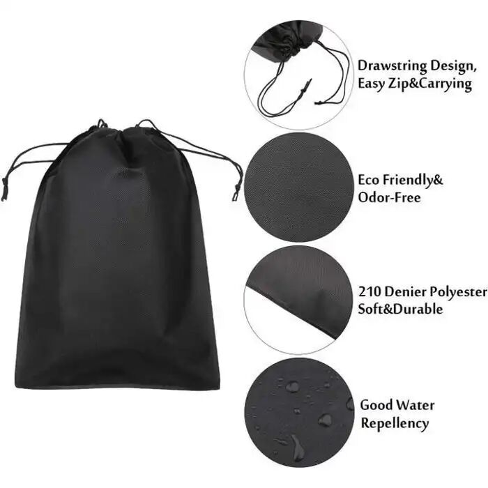 Sacs À Chaussures Protège Imperméable (15 Pcs Noir)