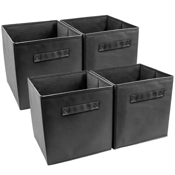 Boîtes De Rangement - 4 Panier Cube - 26,7 X 26,7 X 28 Cm