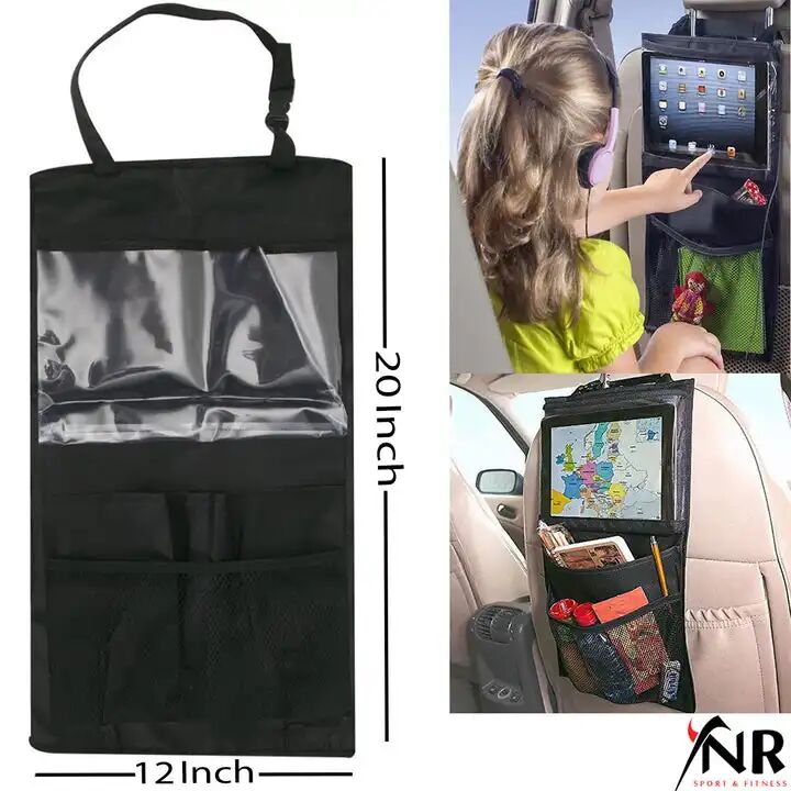 Organiseur Voiture – Poches Arrière Avec Support Tablette