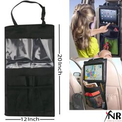 Organiseur Voiture – Poches Arrière Avec Support Tablette