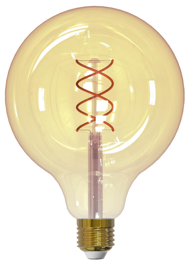 Pack De 5 Ampoules Led G125 E27 – 2200k – Ambrée