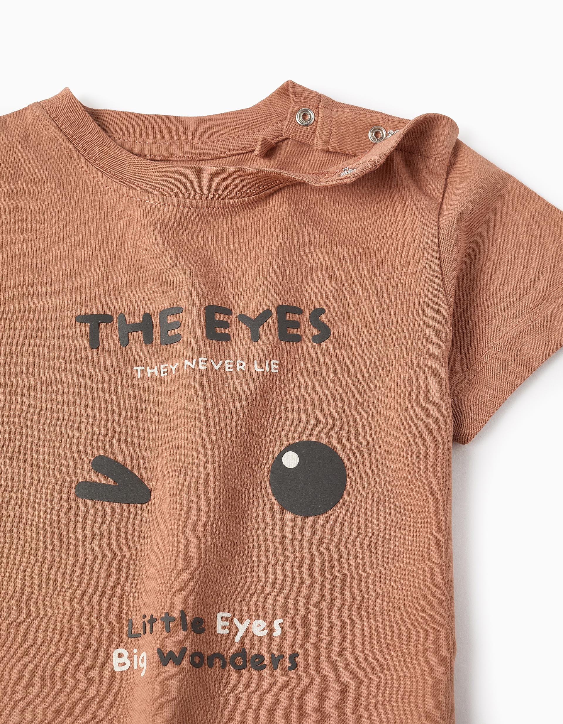 T-shirt En Jersey De Coton Pour Bébé Garçon Eyes thumbnail 3