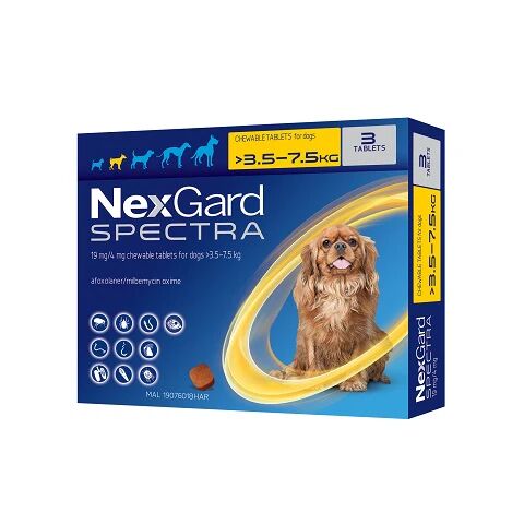 Nexgard Spectra 3.5<7.5kg