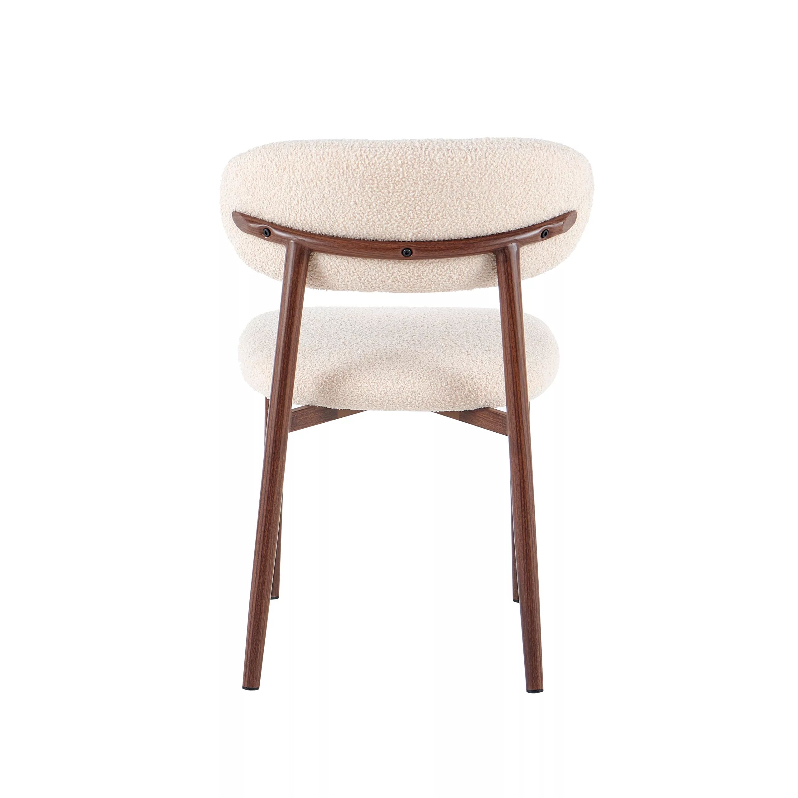 Amandine Chaise De Salle A Manger - Beige thumbnail 4