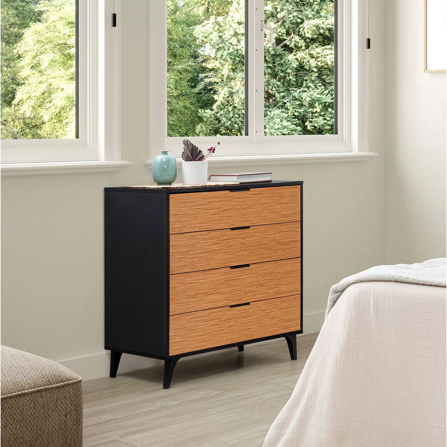 Denise Commode Avec 4 Tiroirs thumbnail 1