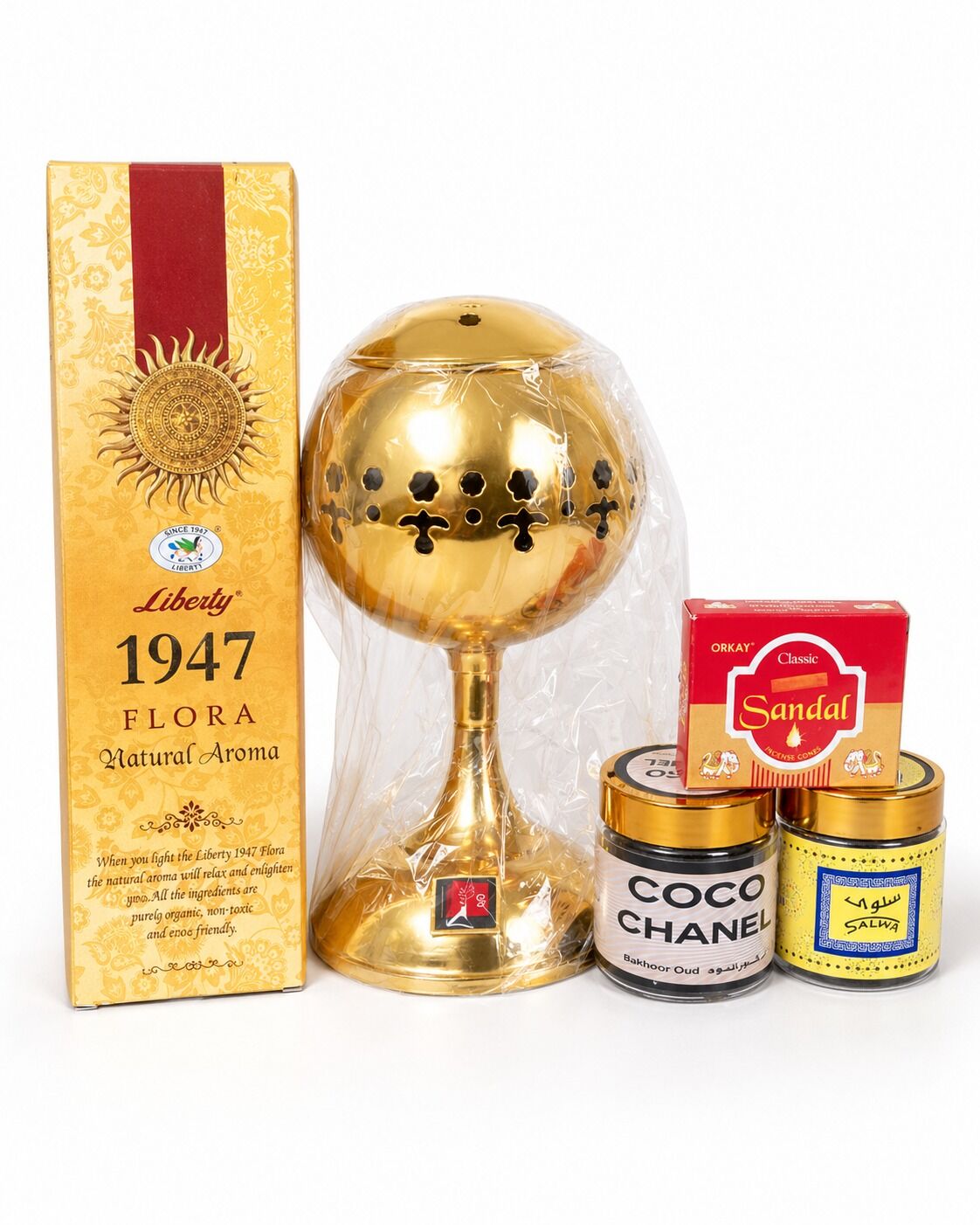 Coffret Prestige Doré – Ambiance Orientale & Raffinement