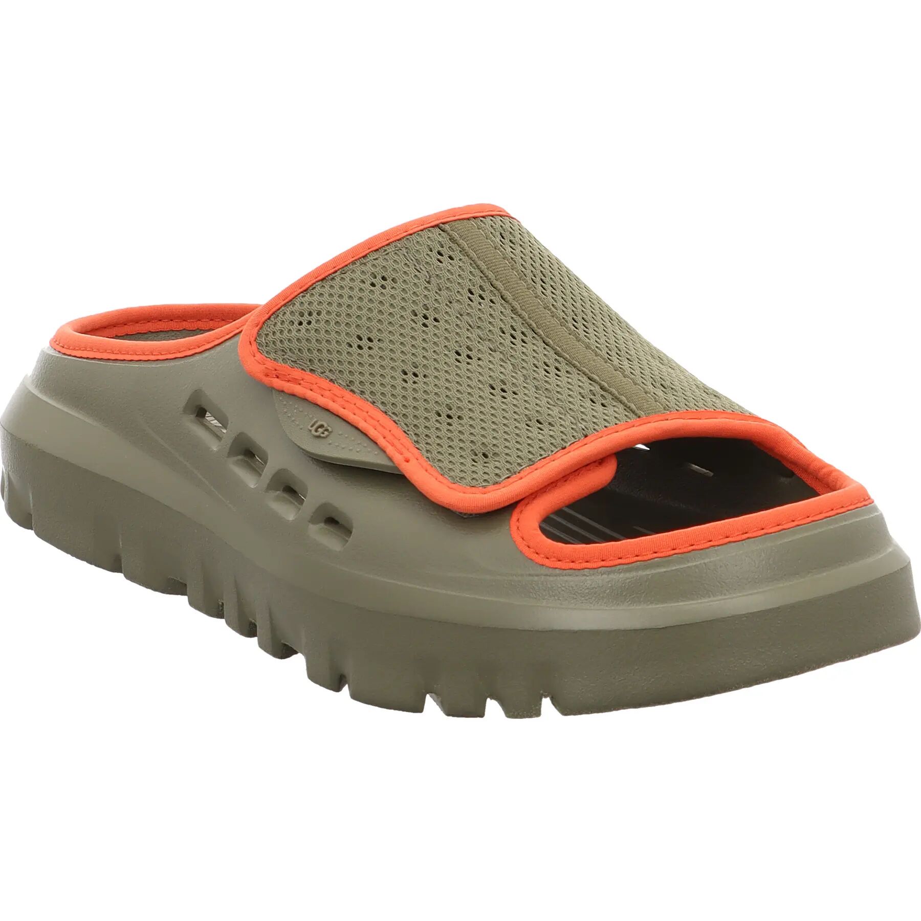 Peakmod Slide Burnt Olive / Red Pepper