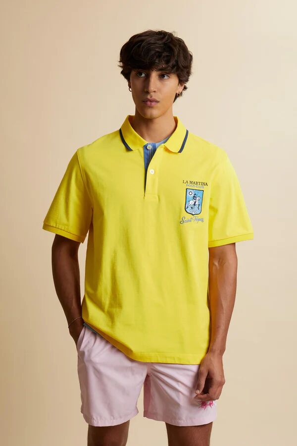 Polo Manches Courtes En Jersey Saint Tropez - Charlton