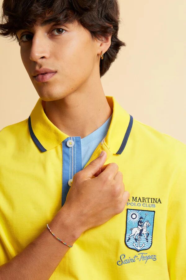 Polo Manches Courtes En Jersey Saint Tropez - Charlton