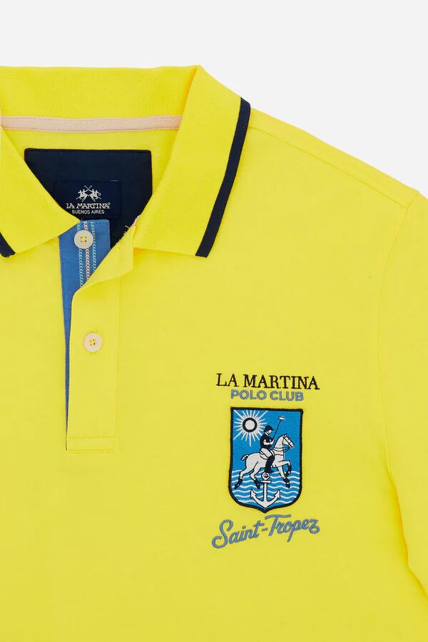 Polo Manches Courtes En Jersey Saint Tropez - Charlton thumbnail 3