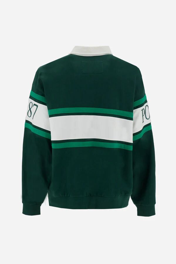 Sweat En French Terry Avec Rayures Contrastées - Chente thumbnail 2