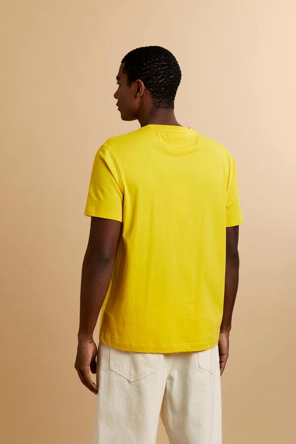 T-shirt En Jersey De Coton Avec Petit Logo - Serge thumbnail 3