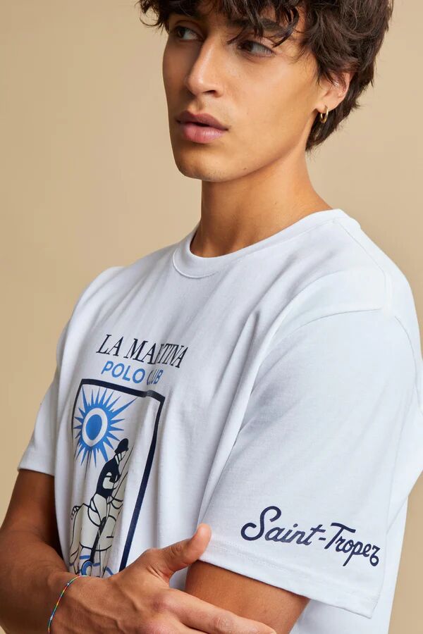 T-shirt En Jersey La Martina Polo Club – Constantino thumbnail 4