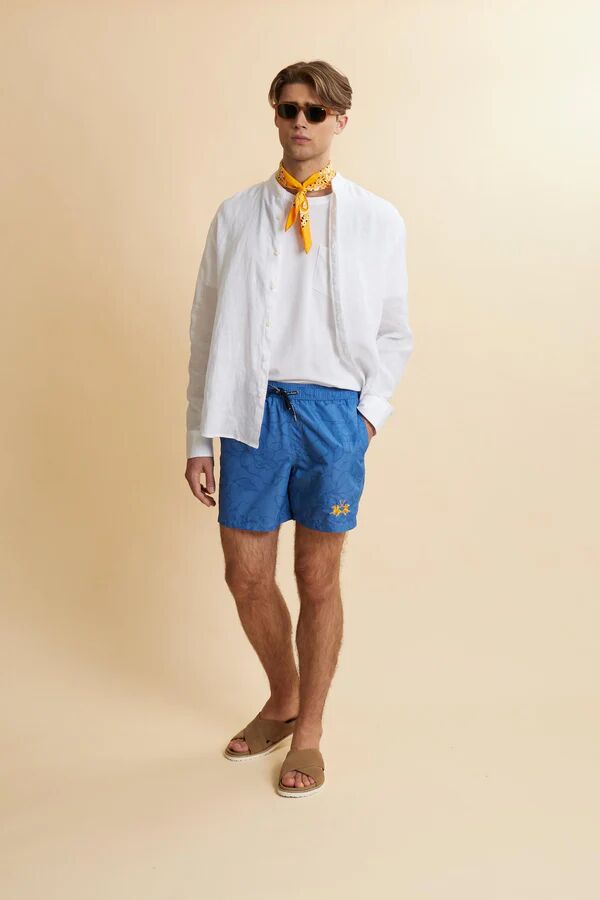 Short De Bain En Nylon Imprimé Floral - Casimir thumbnail 3