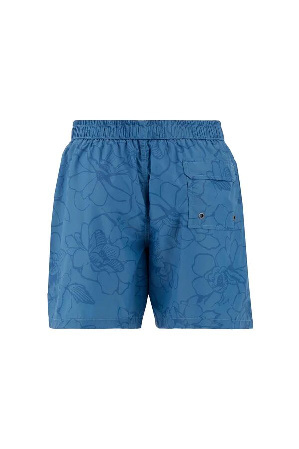 Short De Bain En Nylon Imprimé Floral - Casimir