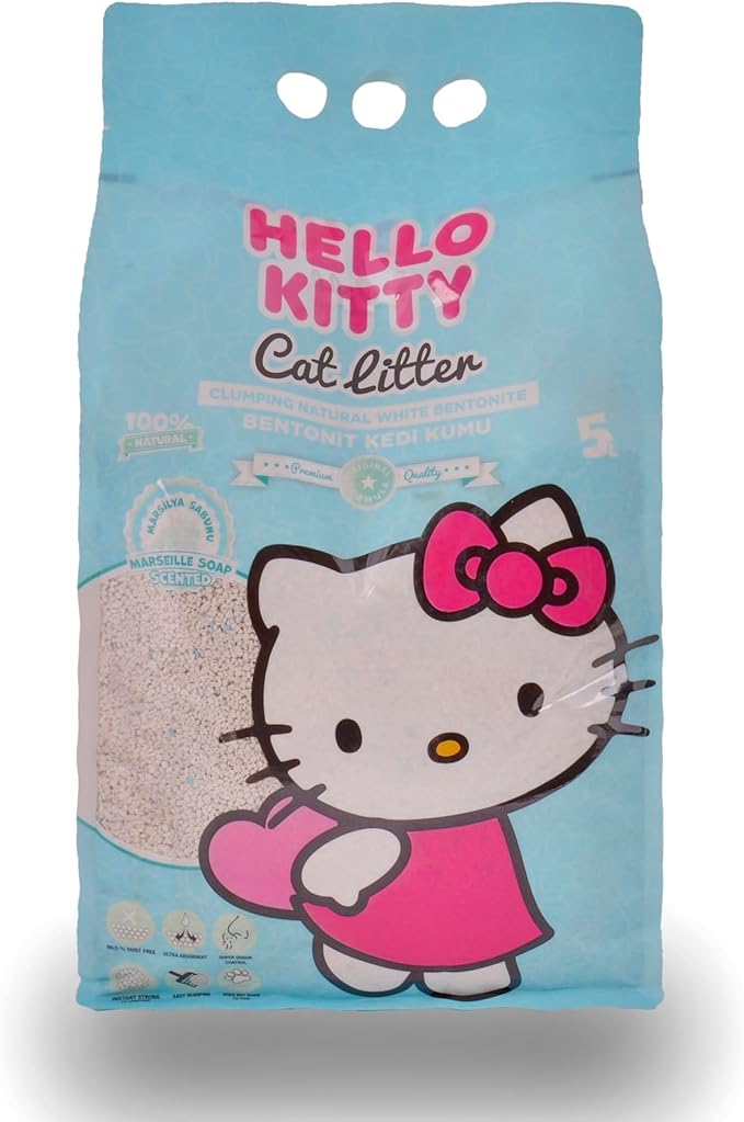 Litière Pour Chat Hello Kitty 10 L
