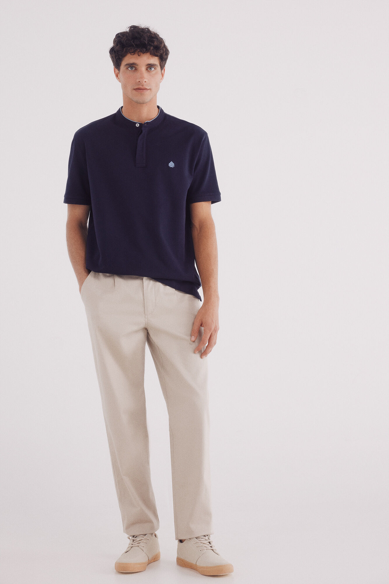 Polo Piqué Mao Coupe Regular Fit