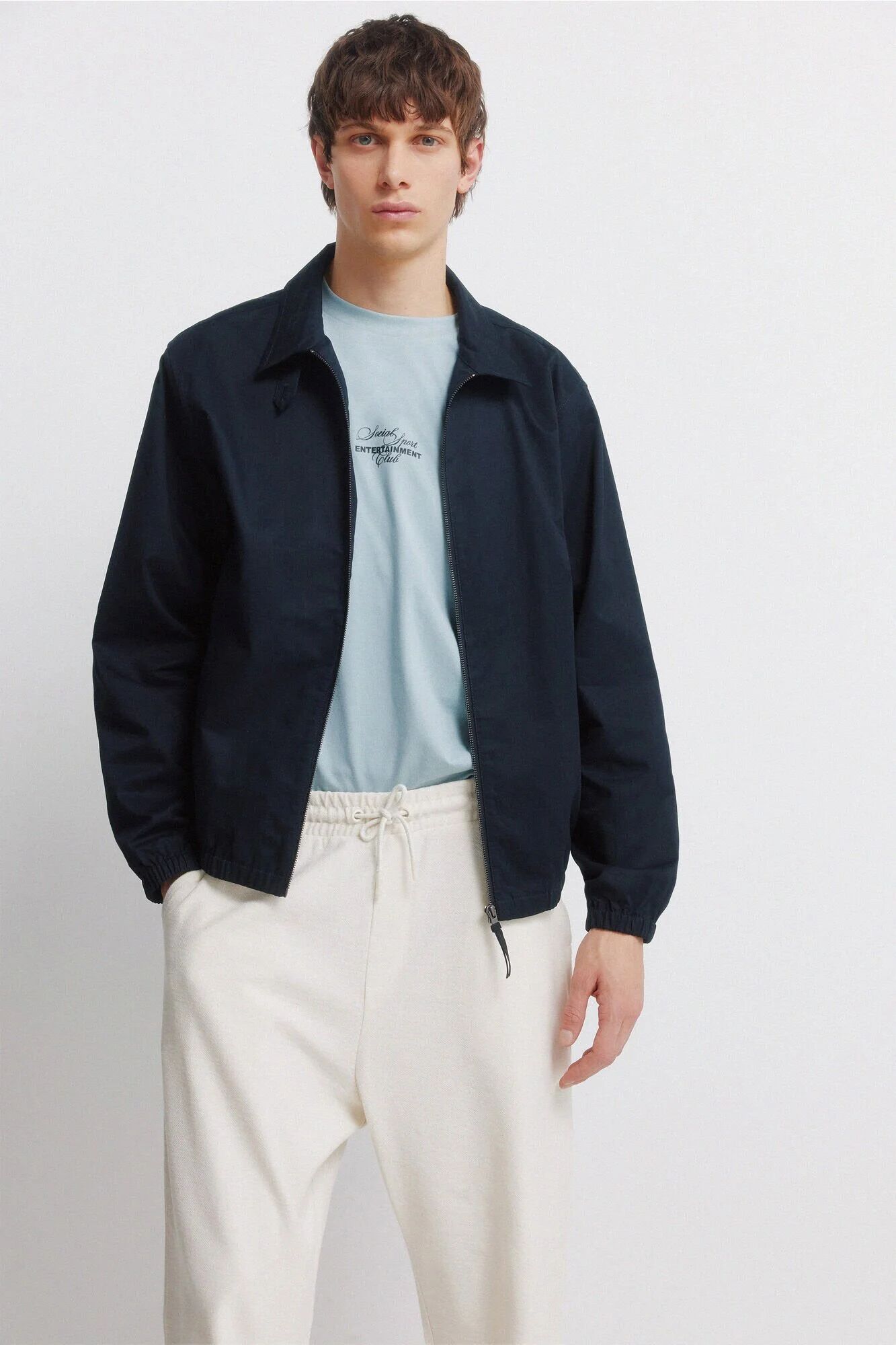 Pantalon Texturé Assorti