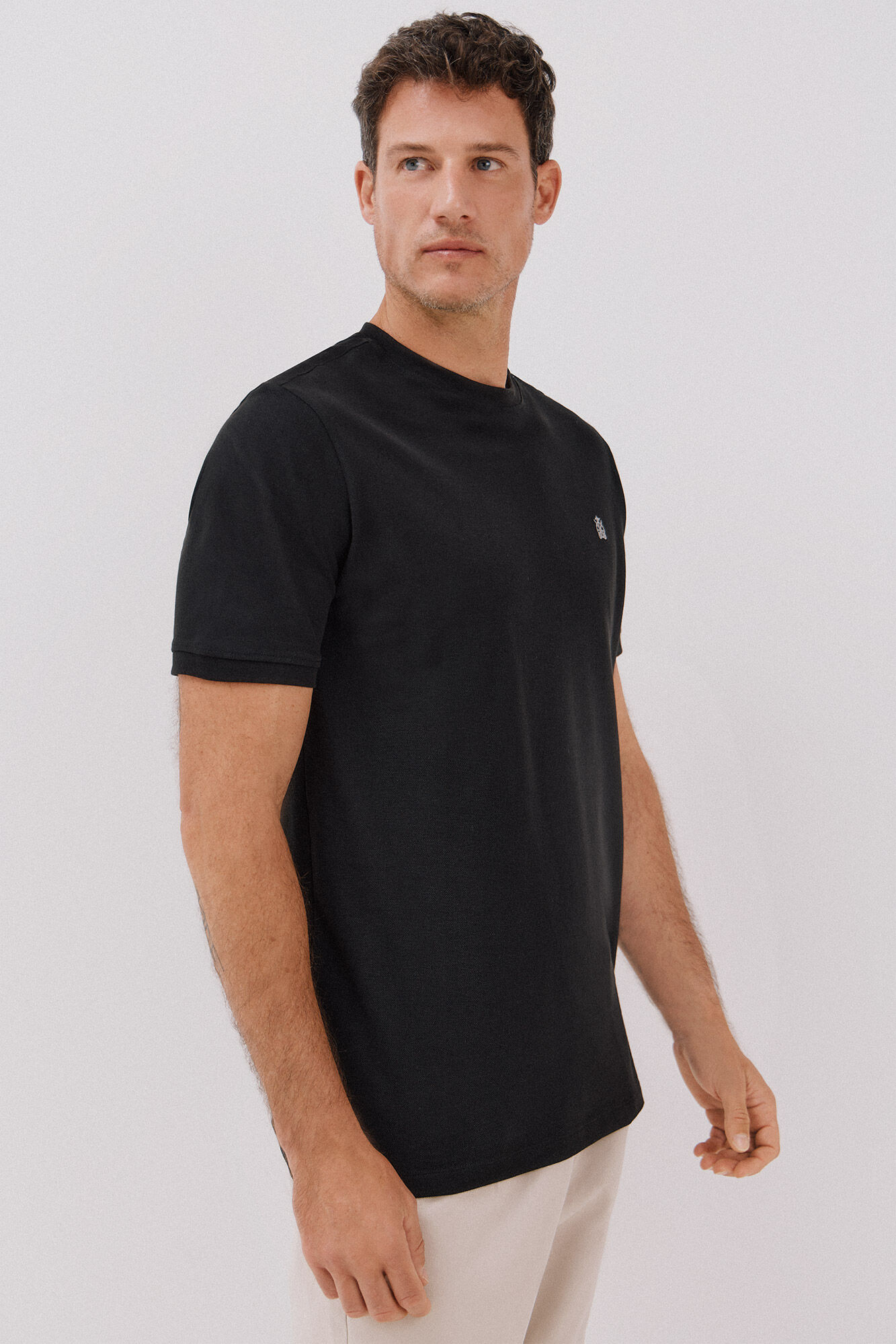 T-shirt piqué basique