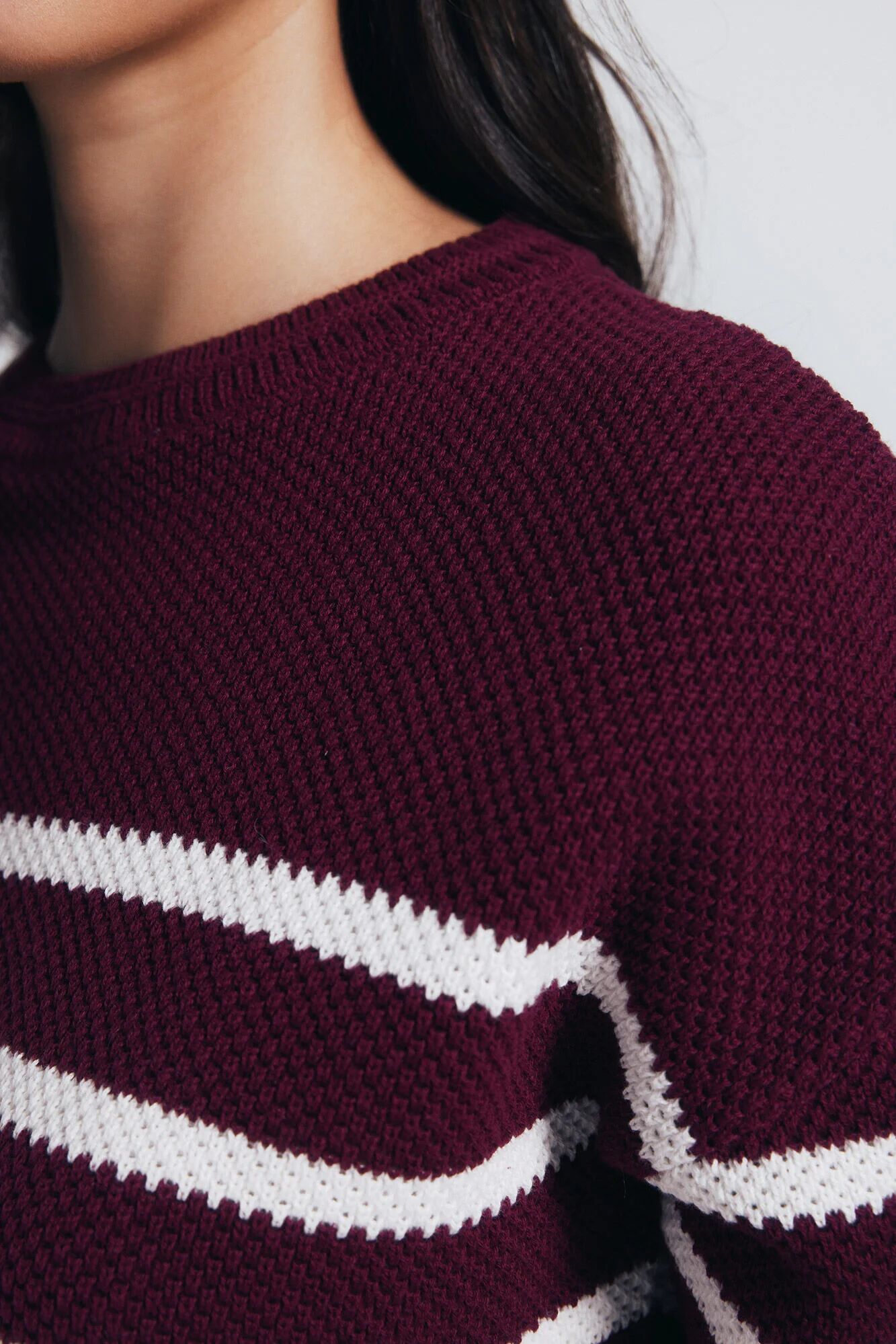 Pull En Coton Rayé thumbnail 3