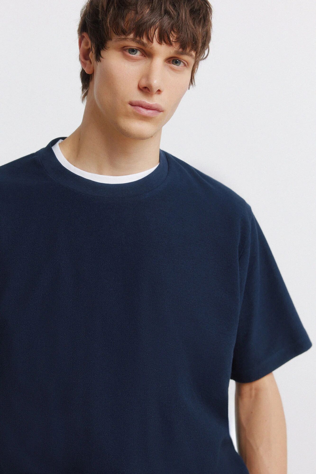 T-shirt Texturé