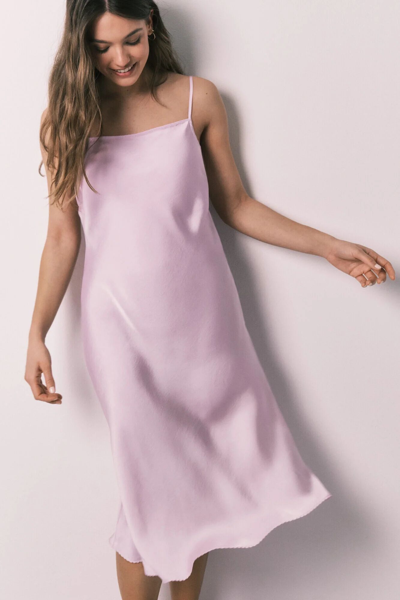 Robe Midi Lilas thumbnail 3
