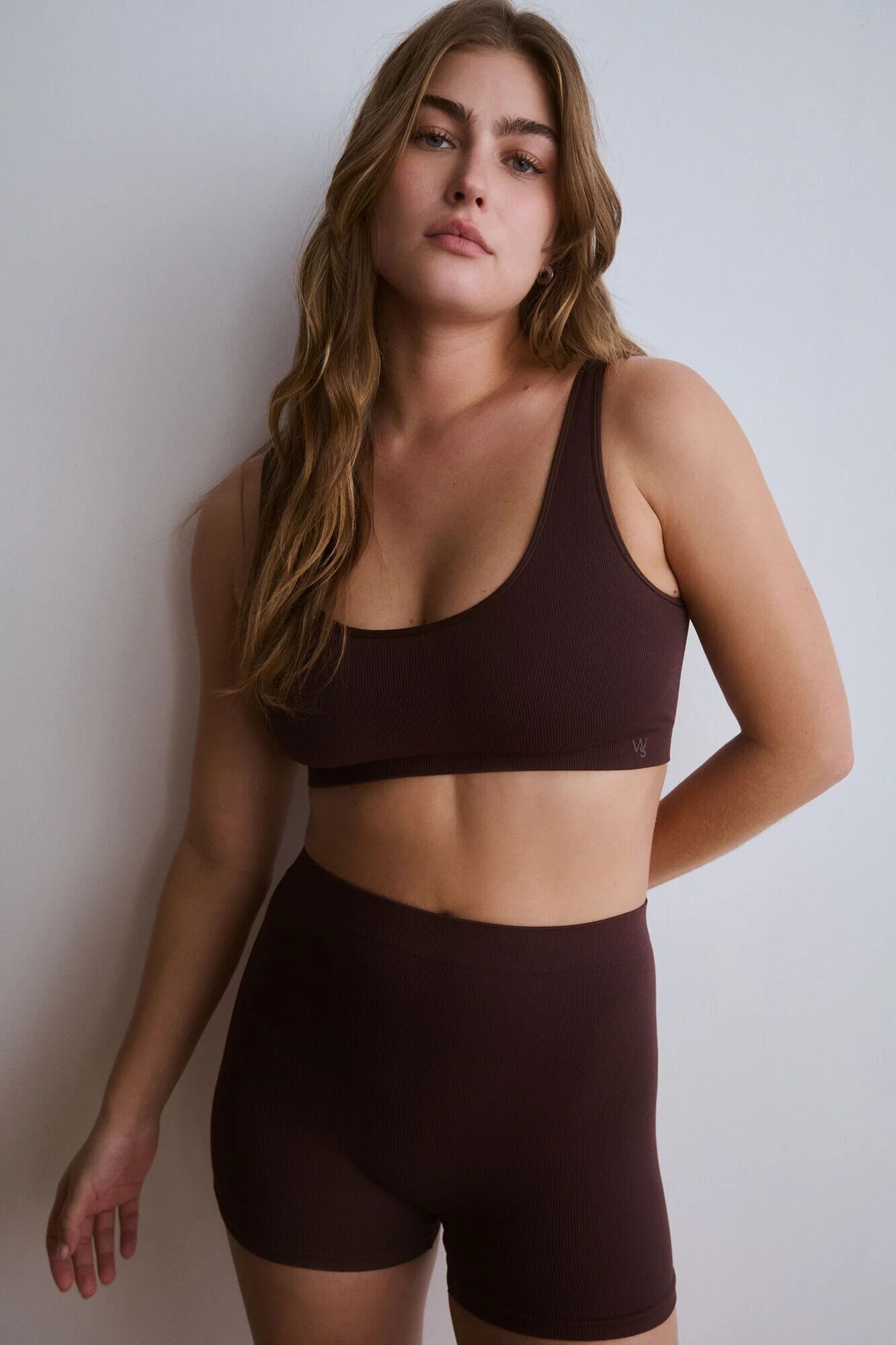 Short Sans Coutures Garnet