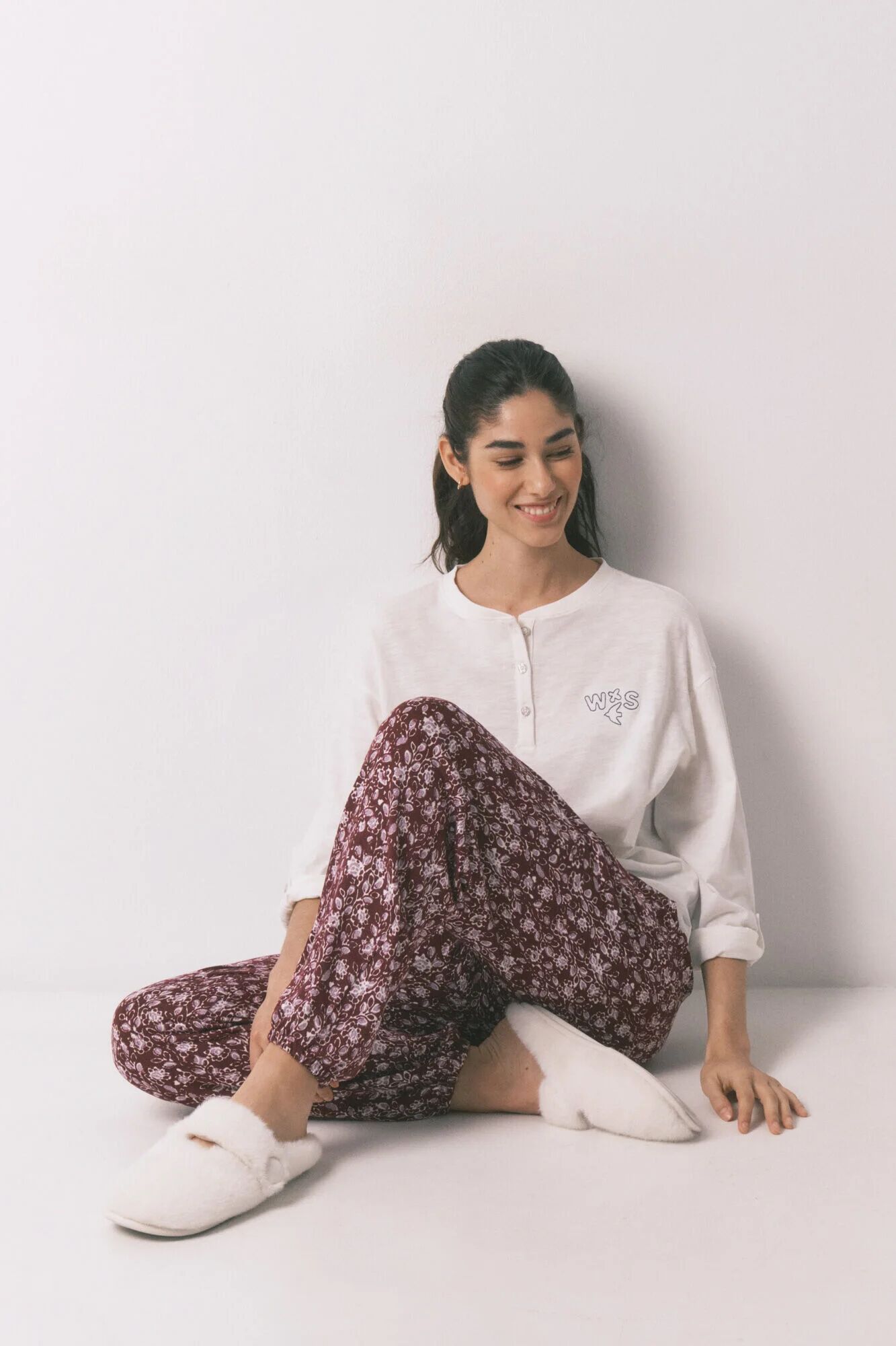 Pantalon Long Imprimé Floral